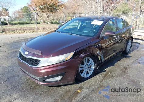 2012 Kia Optima Ex z USA, uszkodzony, nr VIN 5XXGN4A70CG086576